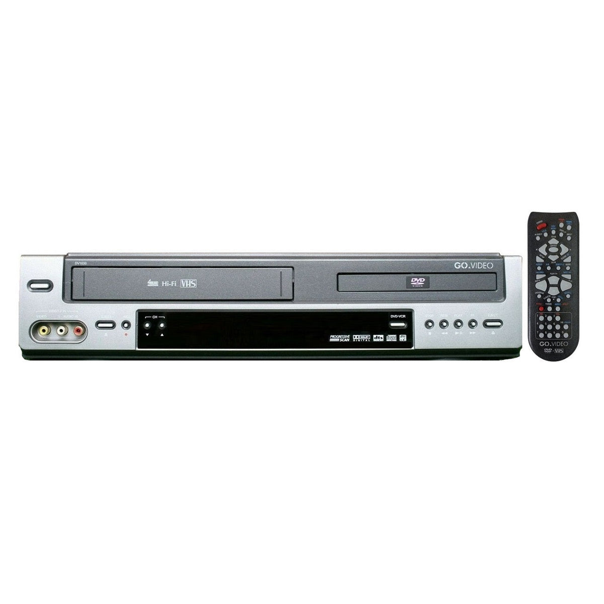 Go Video DV2130 VCR shops DVD Combo Recorder Player Hi-Fi Copy DVD To VHS - No Remote