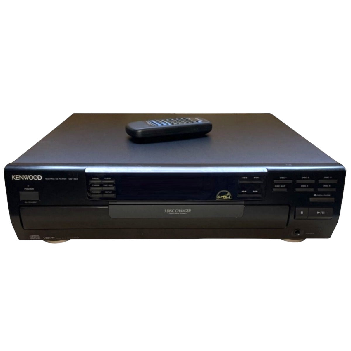 Shops Kenwood CD-404 5 Disc Stereo CD Carousel Changer Player