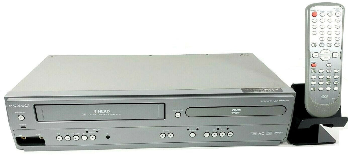 Magnavox 4 head stereo dvd 2024 vhs recorder combo