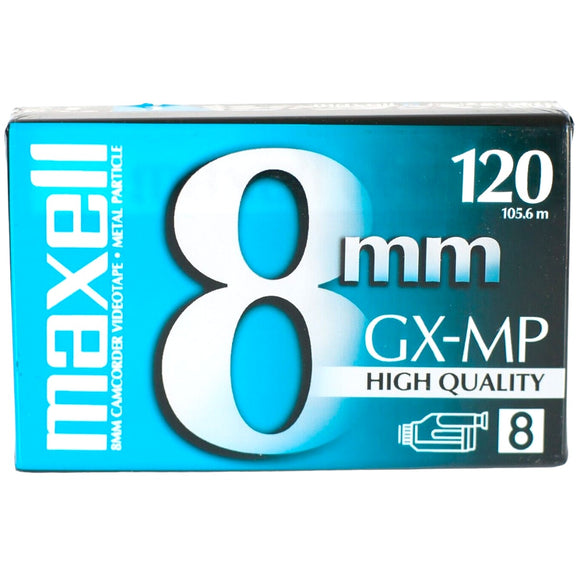 Maxell 8mm GX-MP High Quality P6-120 Video8 Camcorder