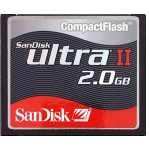 SanDisk Ultra II CompactFlash 2GB Memory Card