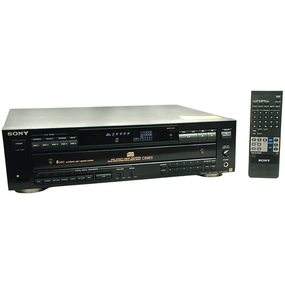 Sony CDP-C69ES 5 Disc CD Player Changer