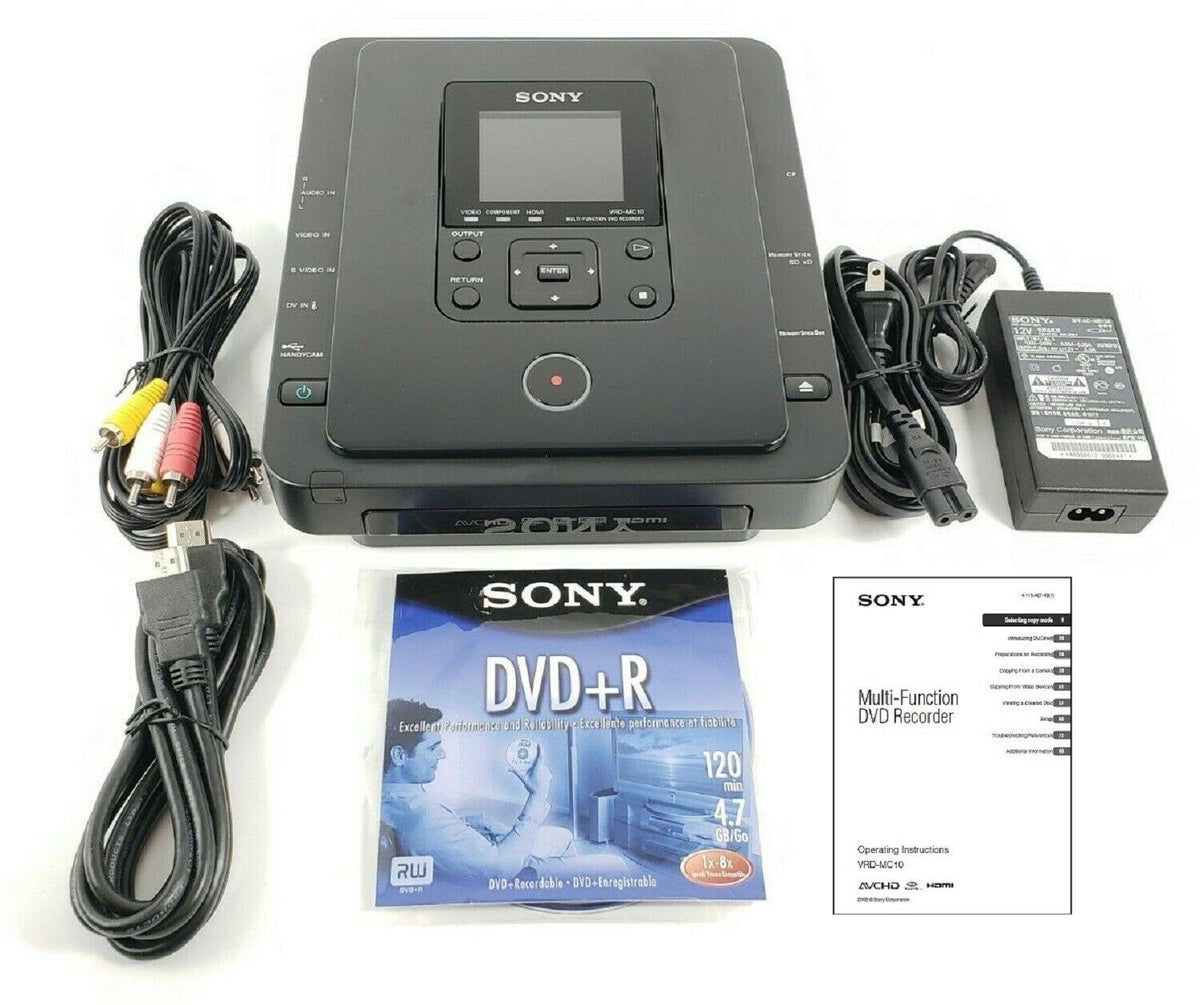 Sony DVDirect VRD-MC10 DVD Recorder and Player HDMI Output