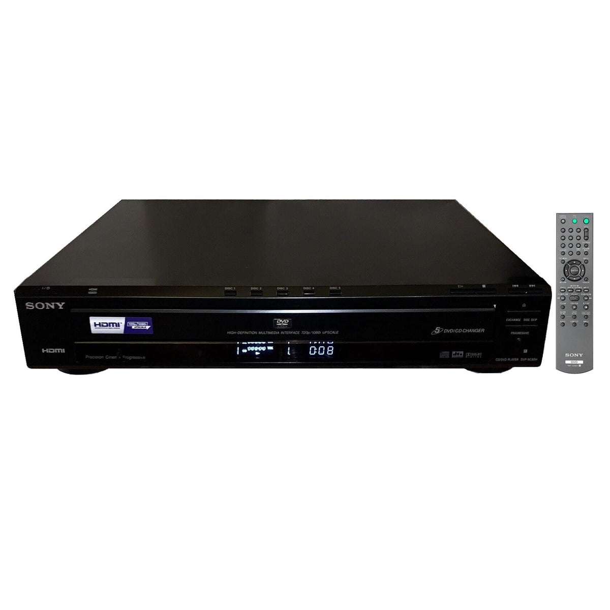 Shops Sony DVP-NC675p 5 Disc CD DVD Player Changer HDMI 1080i Output