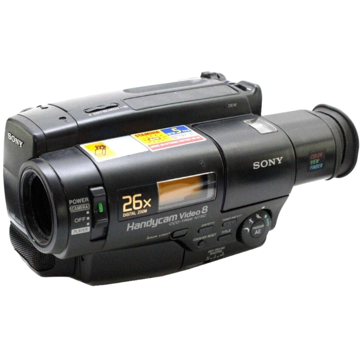 Sony Handycam CCD-TR66 8mm Analog Camcorder – TekRevolt