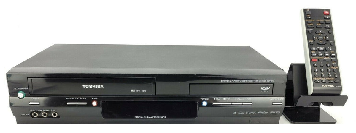 Toshiba cheapest SD-V295KU DVD VCR VHS Combo Recorder Tested Works Remote Included!