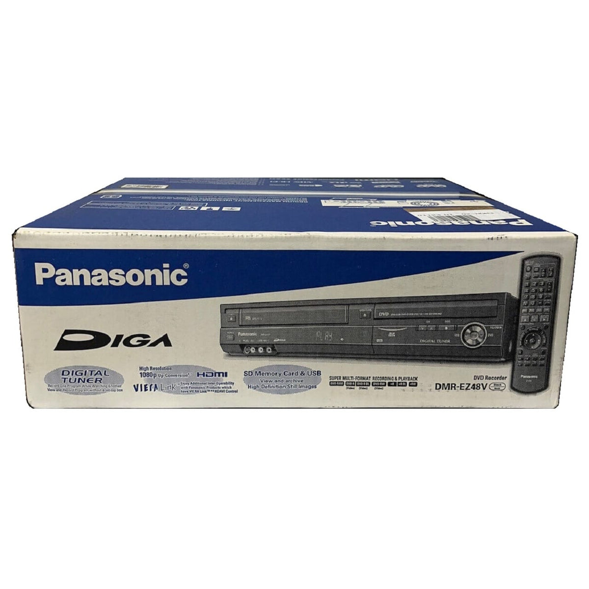 Panasonic Dvd Player Panasonic DMR-EZ27K DVD Recorder - 1080p
