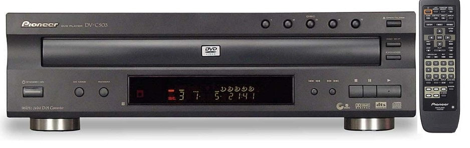 Purchases Pioneer DV-C503 5 Disc Changer DVD/CD Player with Remote