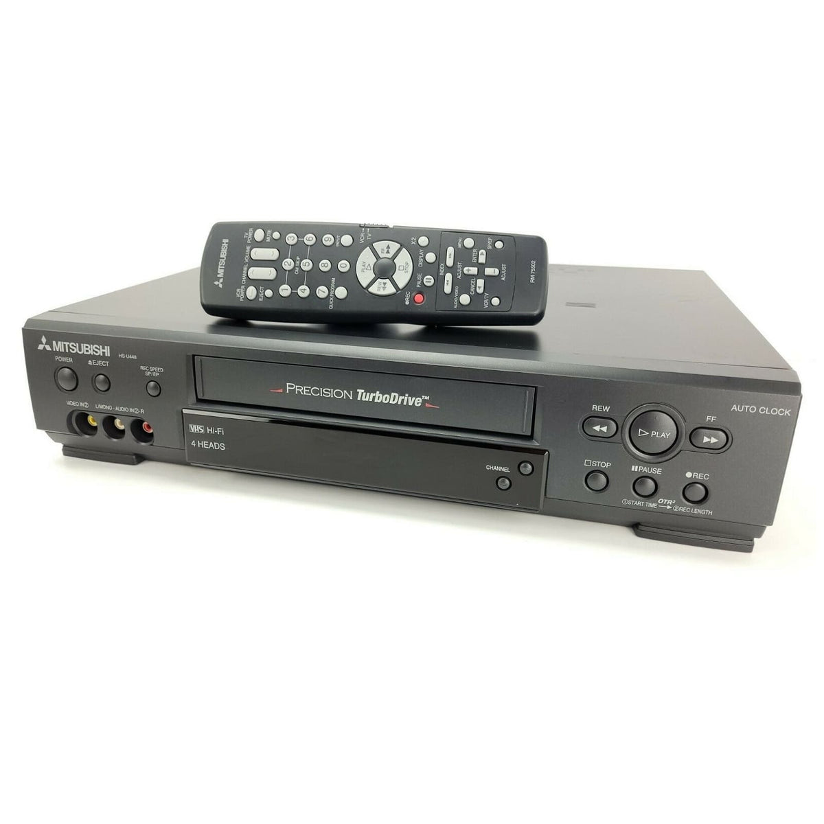 Mitsubishi HS-U746 VCR S-VHS Tape Player – TekRevolt