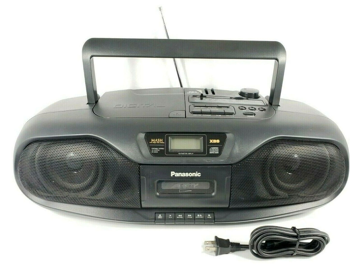Panasonic RX-DS102 Vintage Boombox CD Tape AM/FM Radio – TekRevolt
