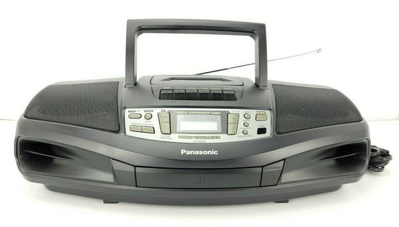 Panasonic RX-DS18 Sound Virtualizer XBS AM/FM/CD/Tape Stereo Boom Box
