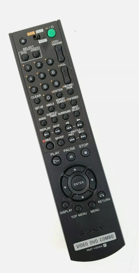 Sony SLV-D360P Remote Control