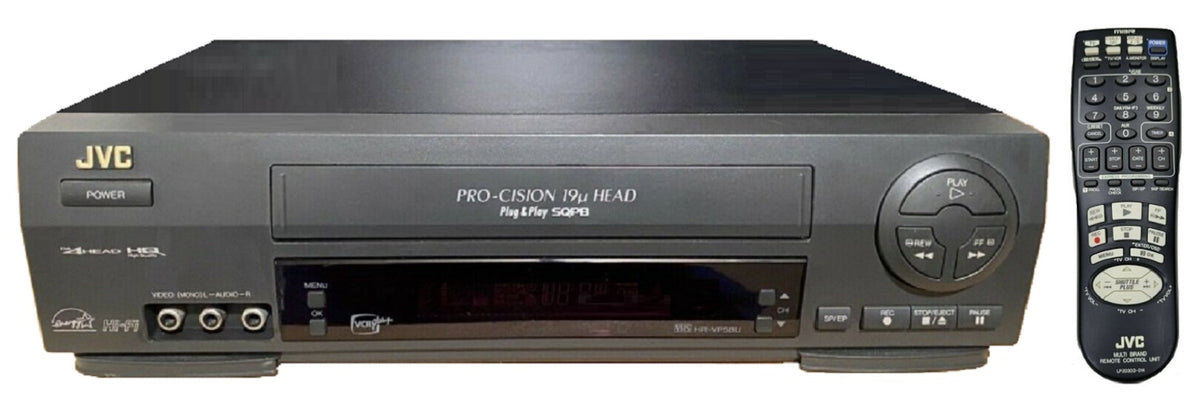 JVC HR-VP58U PRO-CISION 19u VHS VCR Player Recorder Da 4 Head HQ HiFi