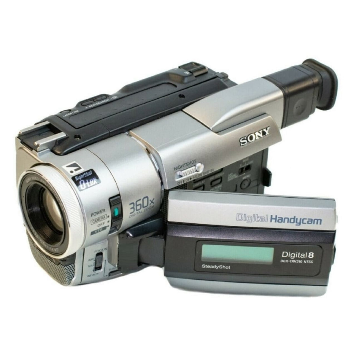 Sony DCR-TRV310 Digital8 8mm Camcorder Bundle For Sale | TekRevolt