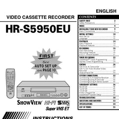 Collection image for: JVC VCR Manuals