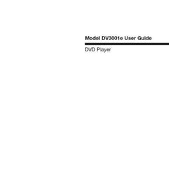 Collection image for: Marantz DVD Player Manuals
