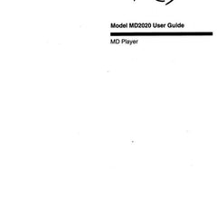 Collection image for: Marantz Mini Disc Deck Manuals