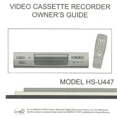 Collection image for: Mitsubishi VCR Manuals