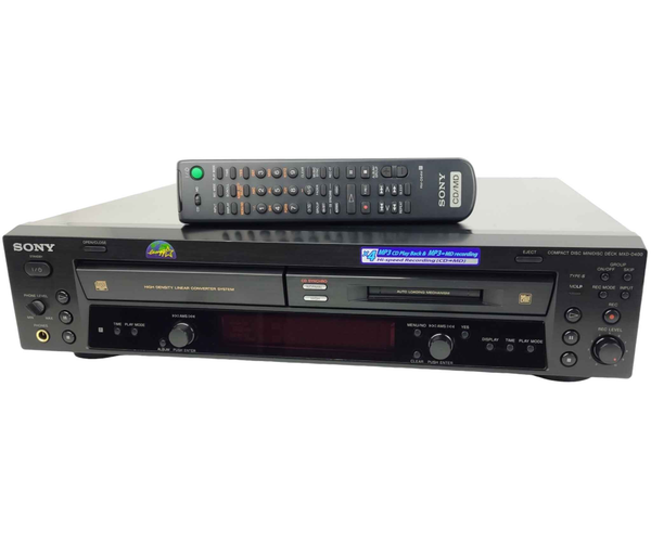 Minidisc Readers Refurbished MiniDisc Players & Recorders | TekRevolt
