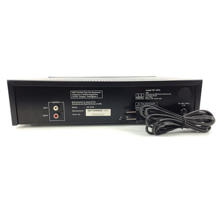 ADC CD-100X Single Disc CD Player Output