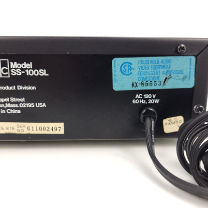 ADC SS-100SL 10 Band Stereo Frequency Equalizer Spectrum Analyzer