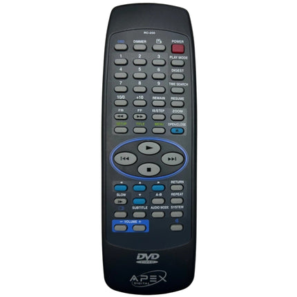 APEX AD-800 DVD Player – Karaoke remote