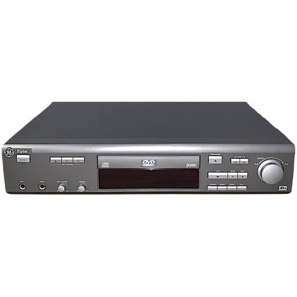 GE GE1101P DVD Player Karaoke CD MP3 Dual Mic Inputs