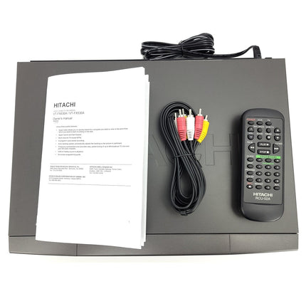 Hitachi VT-FX530A VHS VCR 4 Head HiFi Stereo Player Recorder Top