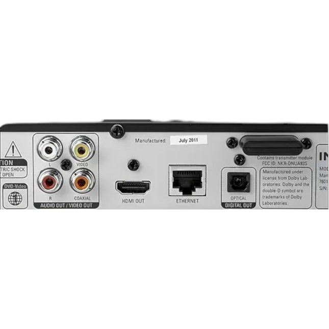 Insignia NS-WBRDVD3 HDMI Blu-ray DVD Player