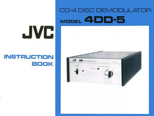 JVC 4DD 5 Demodulator Owners Instruction Manual