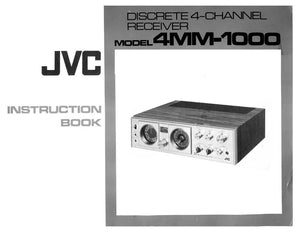 JVC 4MM 1000 Reciever Owners Instruction Manual