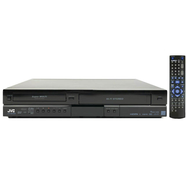 JVC DR-MV80B DVD Recorder VCR Combo HDMI VHS Player