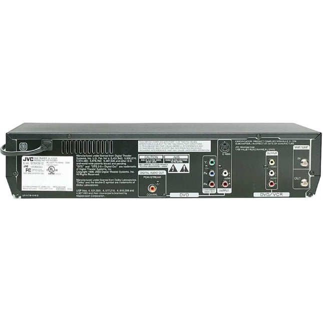 JVC HR-XVC26U DVD VCR VHS Combo Video Cassette Recorder