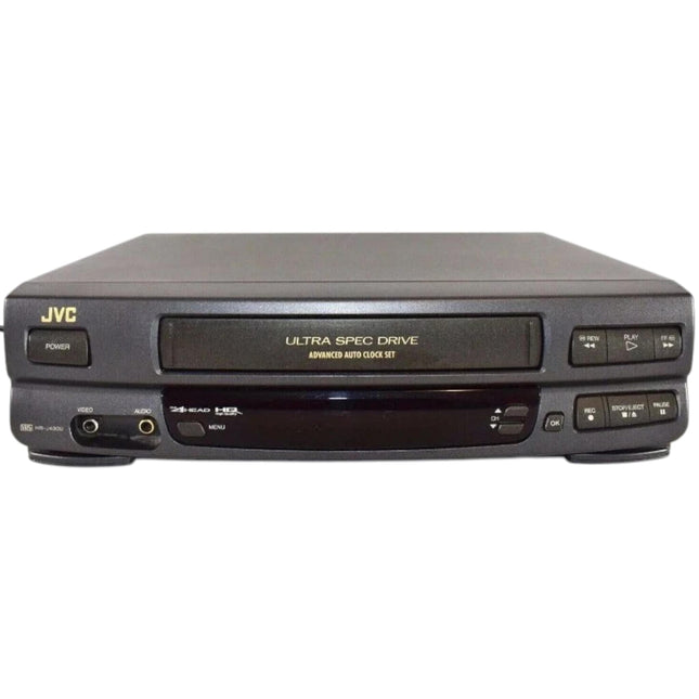 JVC HR-J430U Ultra Spec Drive 4 Head VCR VHS Player