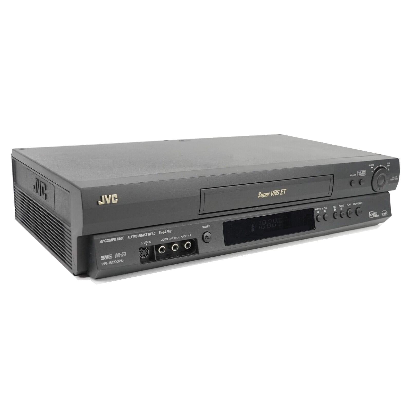 JVC HR-D725U Hi-Fi Stereo VCR Video Cassette Recorder (1984) (AS IS JVC HR-D725U Hi-Fi Stereo VCR Video Cassette Recorder (1984) (AS IS