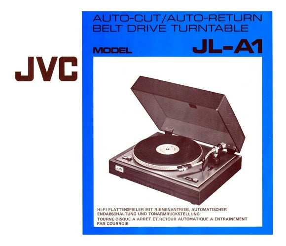 JVC JL-A1 Turntable Owners Instruction Manual