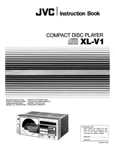 JVC XL-V1 CD Player Owners Instruction Manual