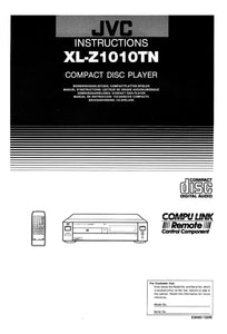 JVC XL-Z1010TN CD Player Owners Instruction Manual