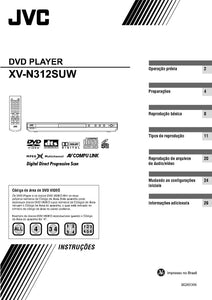 JVC XV-N312SUW DVD Player Owners Instruction Manual