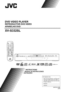 JVC XV-S332SL DVD Player Owners Instruction Manual