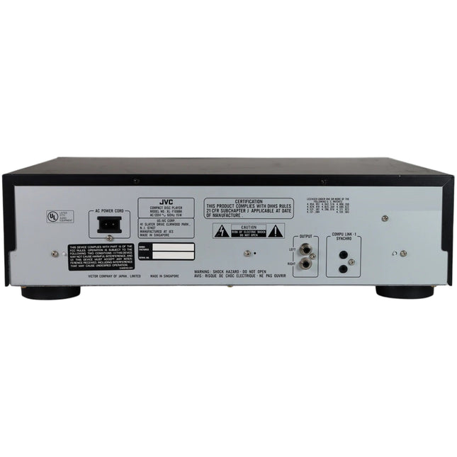 JVC 5 Disc CD Player XL- F108BK