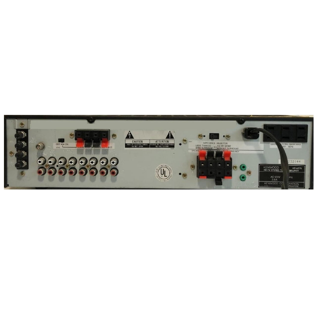 Kenwood KRA57R Receiver HiFi Stereo Vintage Home Audio Equalizer