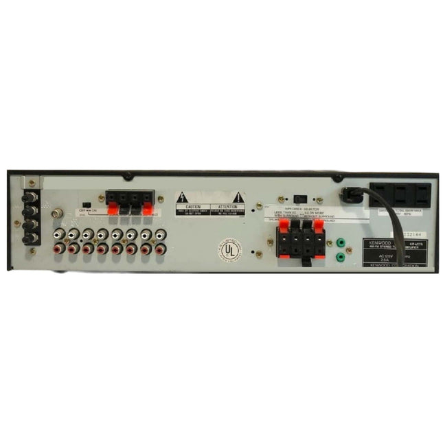 Kenwood KR-A57R Stereo Receiver - 100 watts per channel built-in 5-band graphic equalizer
