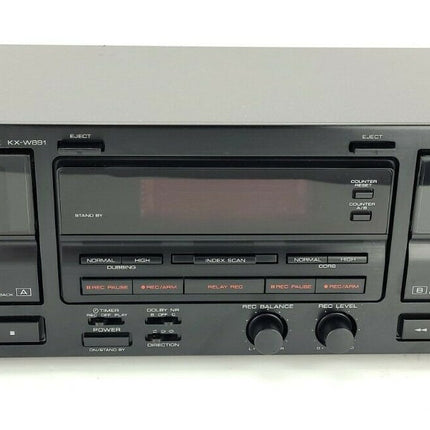 Kenwood KX-W891 Dolby Stereo High Speed Dub Double Cassette Deck