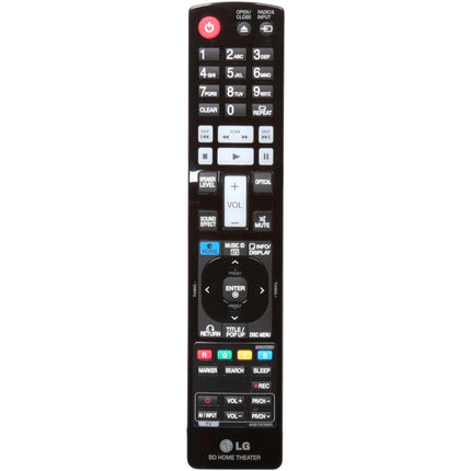 LG LHB335 Blu-ray DVD Player remote