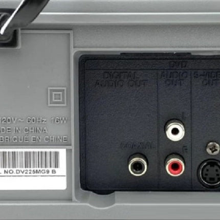 Magnavox DV225MG9 DVD VCR/VHS Combo Player tekrevolt back