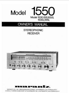 Marantz 1515 Receiver Owners Instruction Manual