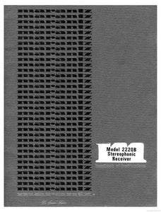 Marantz 2220B Receiver Owners Instruction Manual