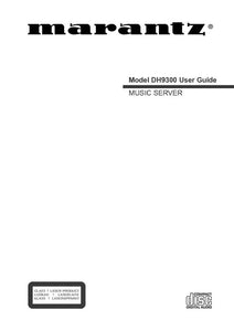 Marantz DH9300 Music Server Owners Manual