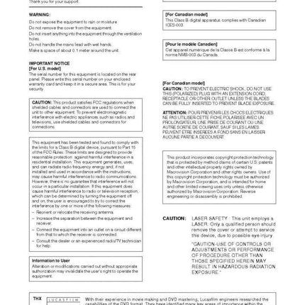 Marantz DV 18Mk2 DVD Player Owners Manual